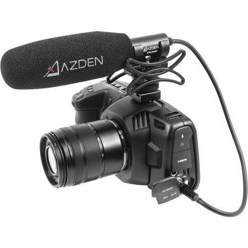 Blackmagic Design Pocket Cinema Camera 4K Kit with Azden Compact Cine Mic