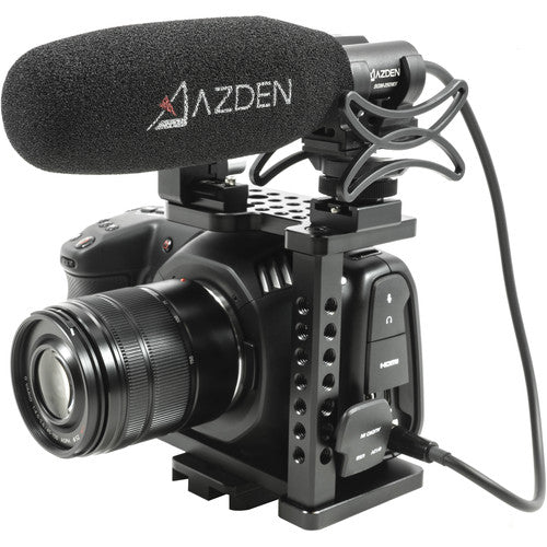 Blackmagic Design Pocket Cinema Camera 4K Kit with Azden Compact Cine Mic