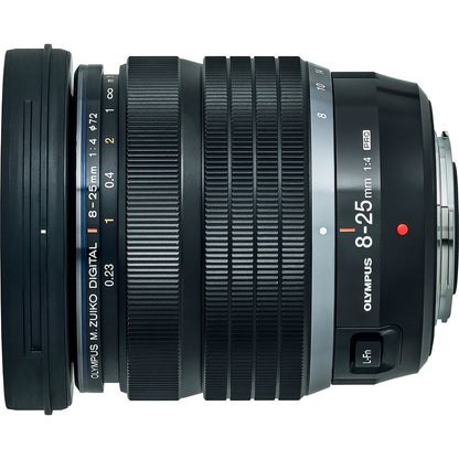 Olympus M.ZUIKO DIGITAL - 8 mm to 25 mm - f/22 - f/4 - Ultra Wide Angle Zoom Lens for Micro Four Thirds