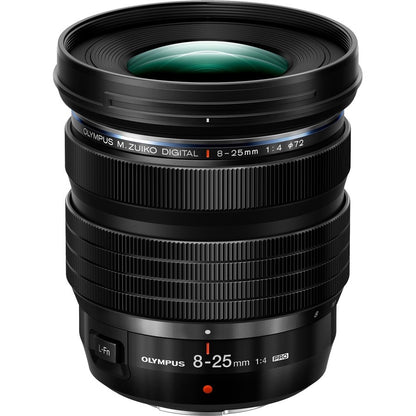 Olympus M.ZUIKO DIGITAL - 8 mm to 25 mm - f/22 - f/4 - Ultra Wide Angle Zoom Lens for Micro Four Thirds