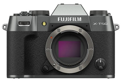 Fujifilm X-T50 Mirrorless Digital Camera (Charcoal Silver) (Body Only)