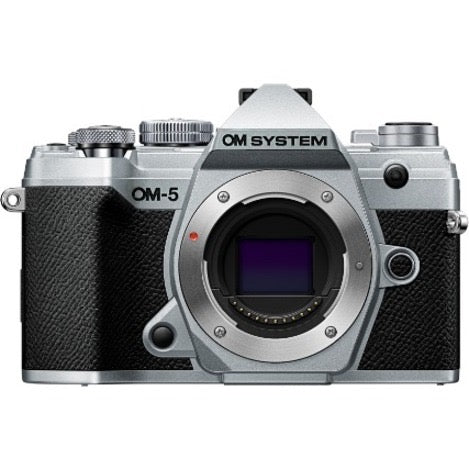 Olympus OM SYSTEM OM5 20.4 Megapixel Mirrorless Camera (Body Only) - Silver