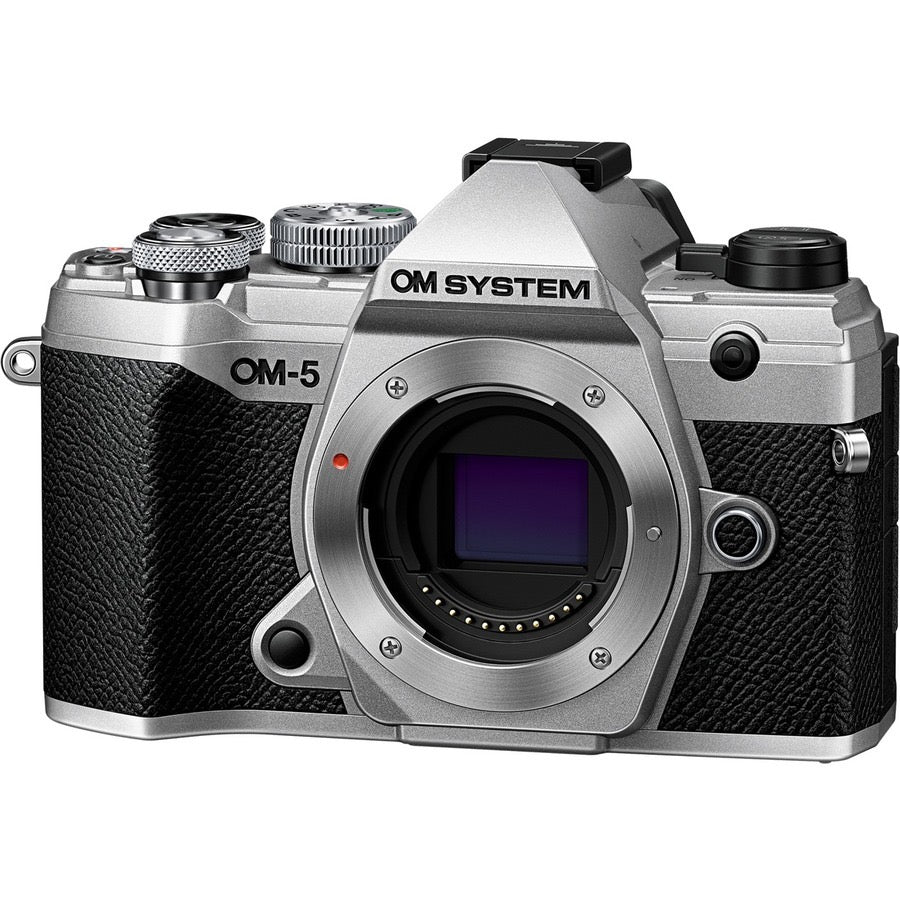 Olympus OM SYSTEM OM5 20.4 Megapixel Mirrorless Camera (Body Only) - Silver