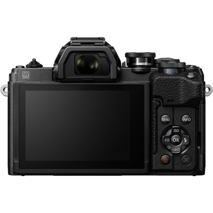 Olympus OM-D E-M10 Mark IV 20.3 Megapixel Mirrorless Camera with Lens - 0.55" - 1.65" - Black