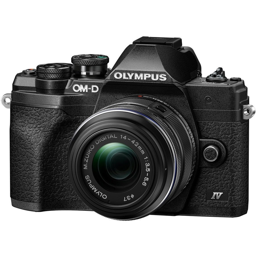 Olympus OM-D E-M10 Mark IV 20.3 Megapixel Mirrorless Camera with Lens - 0.55" - 1.65" - Black