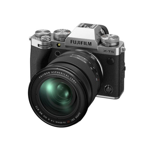 Fujifilm X-T5 Mirrorless Camera with 16-80mm Lens (Silver)