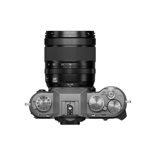 Fujifilm X-T50 Mirrorless Digital Camera (Silver) with XF16-50MMF2.8-4.8 R LM WR Lens Kit