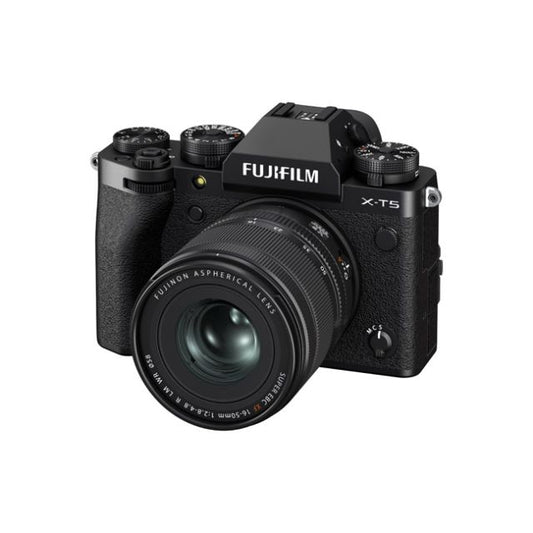 Fujifilm X-T5 Mirrorless Camera (Black) with XF16-50mmF2.8-4.8 R LM WR Lens Kit