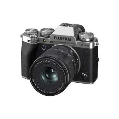 Fujifilm X-T5 Mirrorless Camera (Silver) with XF16-50mmF2.8-4.8 R LM WR Lens Kit