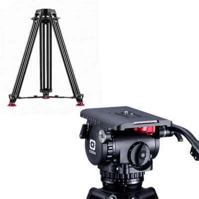 OZEN 18CF1HD 100mm AGILE 18 E-Z LOAD Tripod System